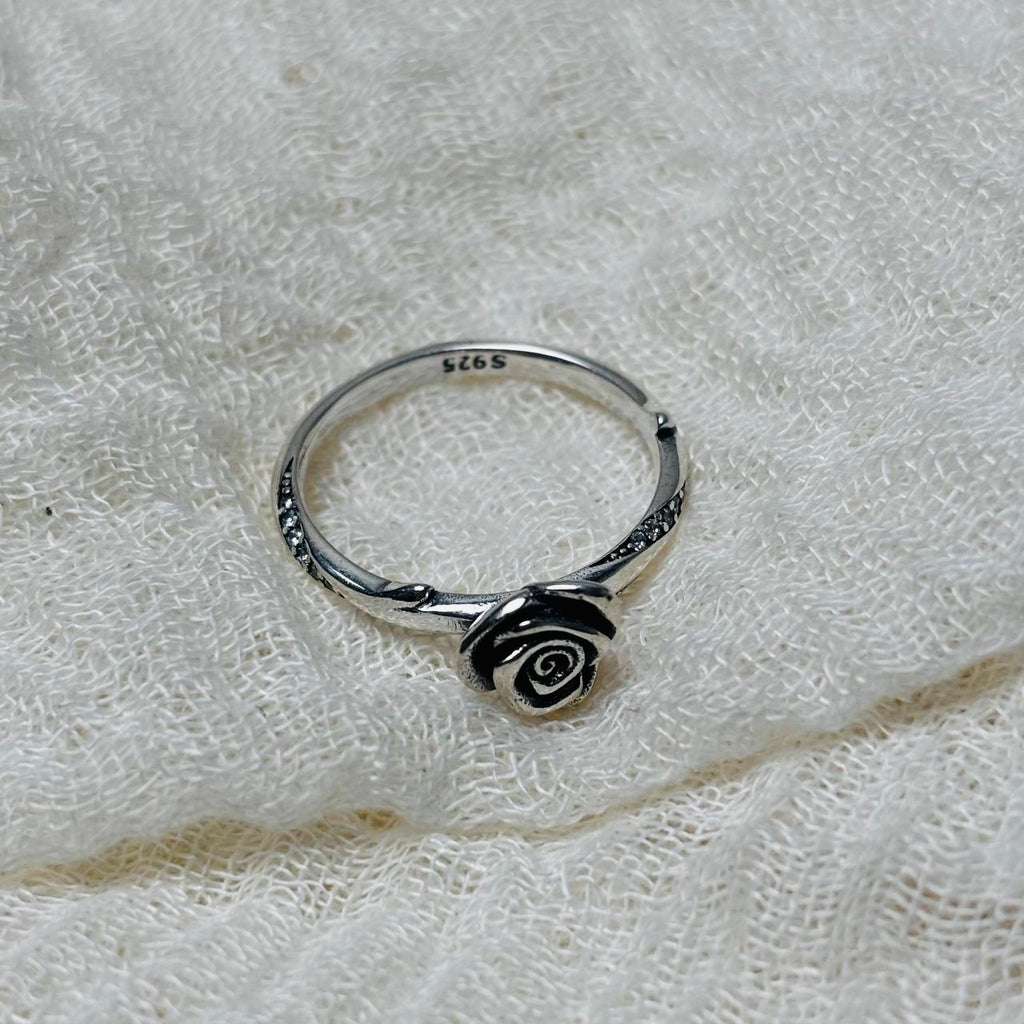 Rosebud S925 Sterling Silver Ring