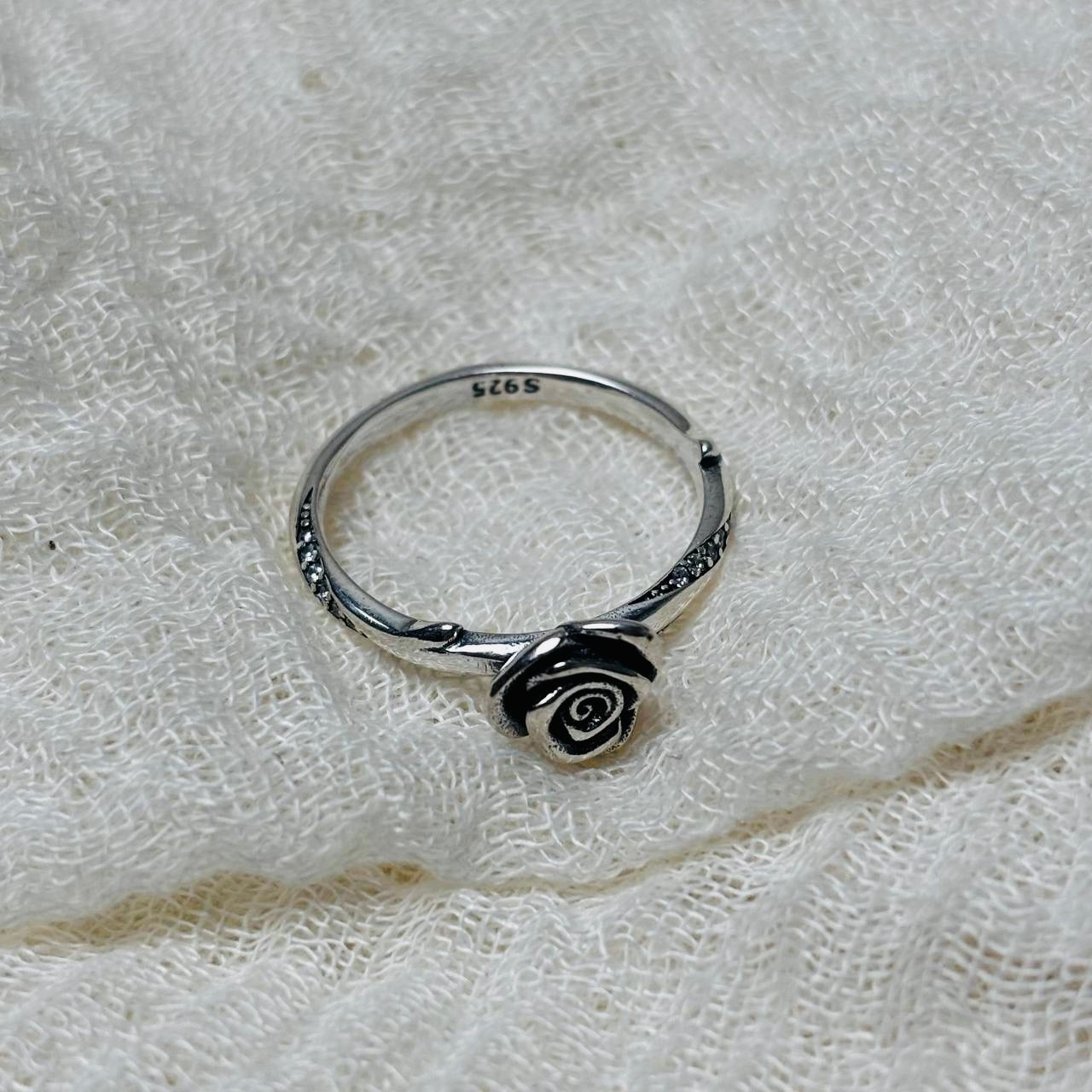 Rosebud S925 Sterling Silver Ring