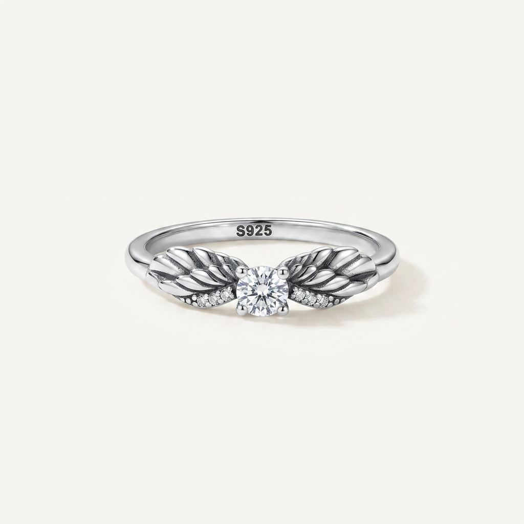 Angel Wings S925 Sterling Silver Ring