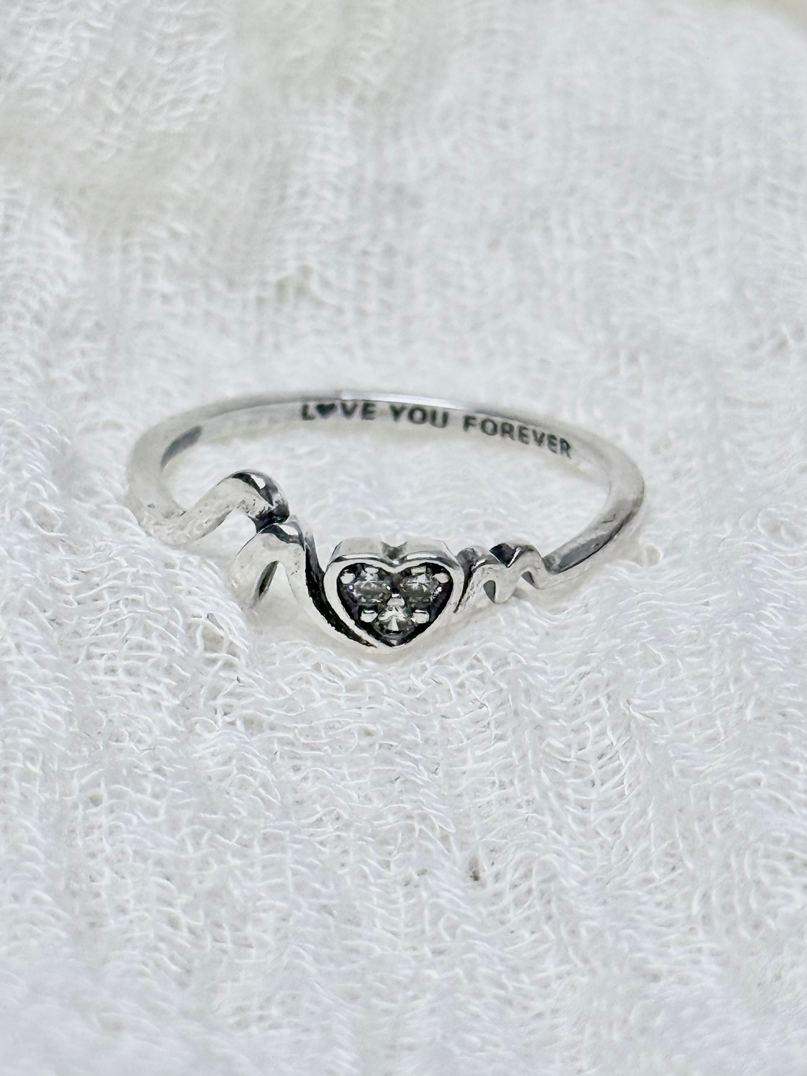 Forever Love S925 Sterling Silver Ring