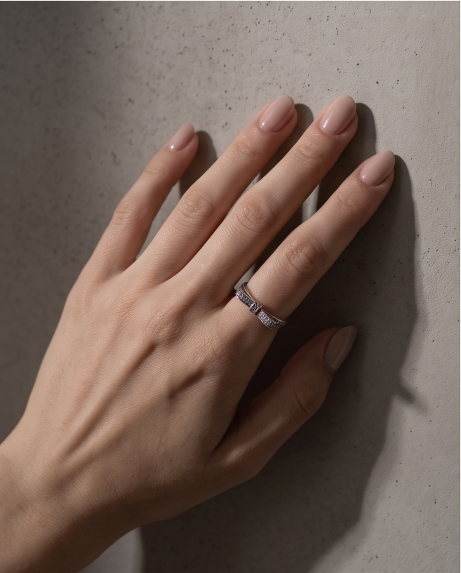 Bow Elegance S925 Sterling Silver Ring