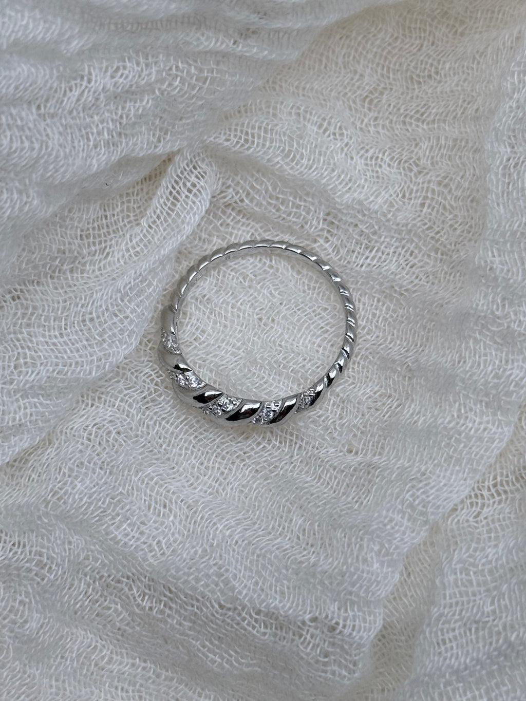Infinity Braid S925 Sterling Silver Ring