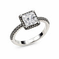 S925 Radiance Square Ring