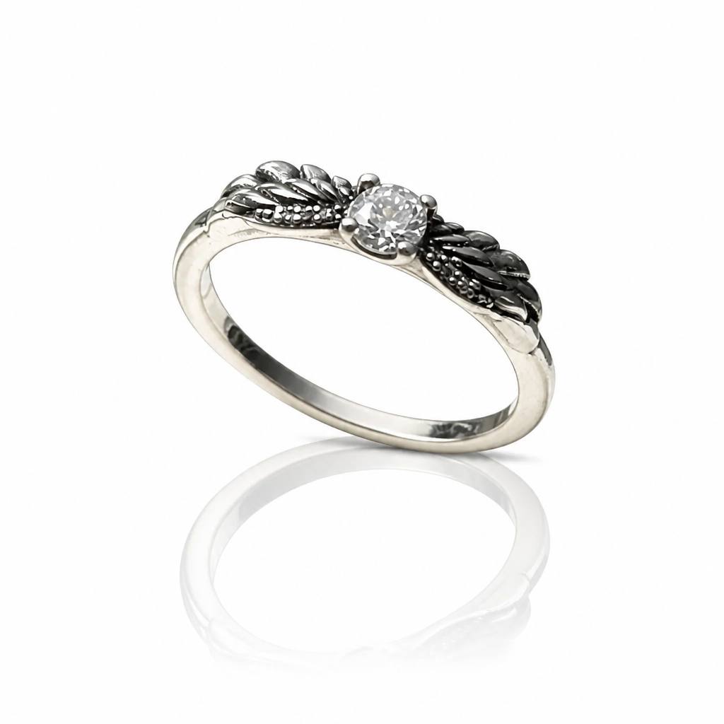 Angel Wings S925 Sterling Silver Ring