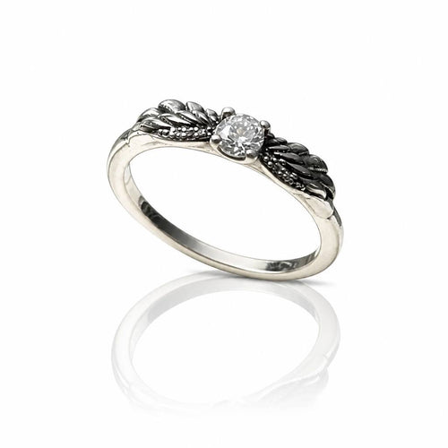 Angel Wings S925 Sterling Silver Ring