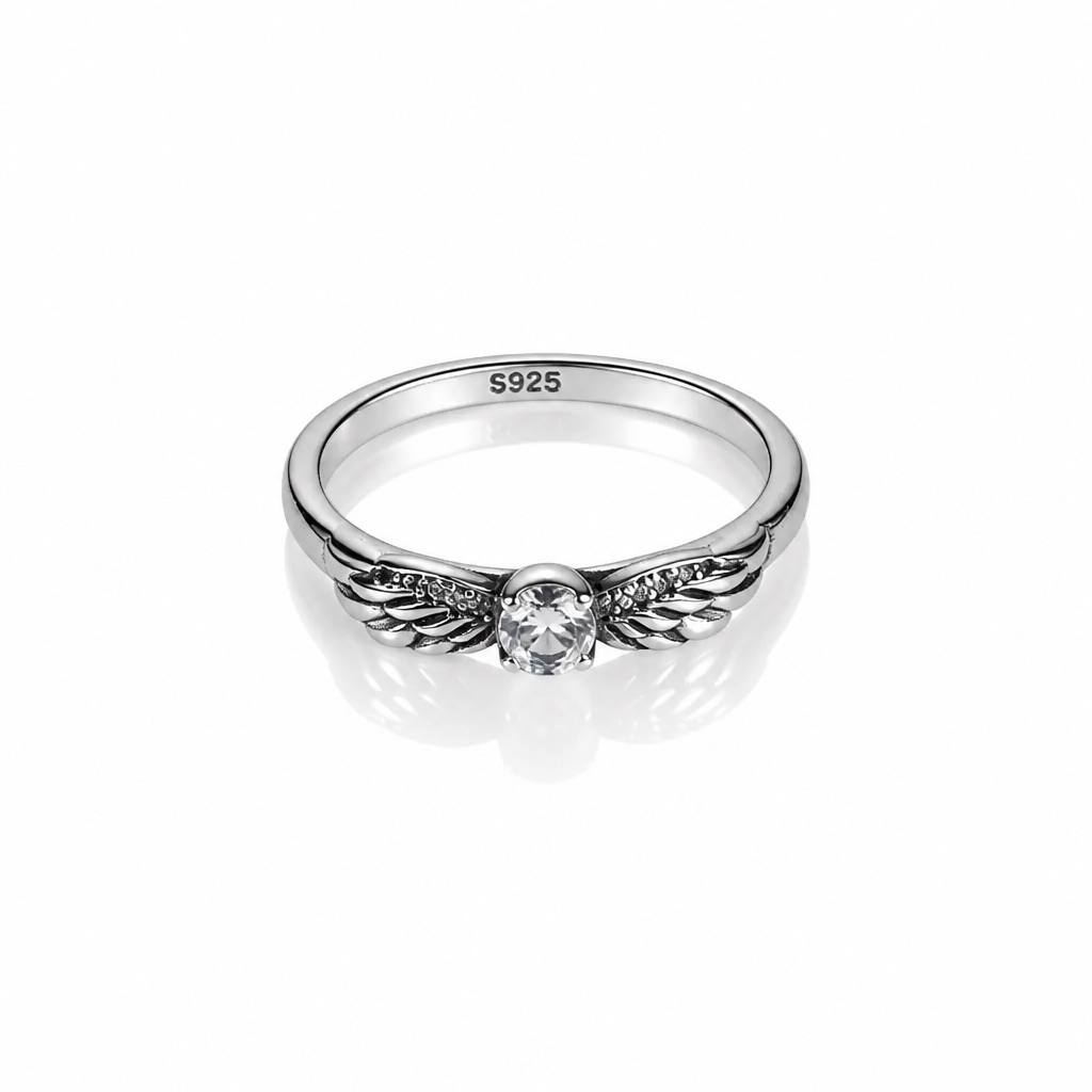 Angel Wings S925 Sterling Silver Ring