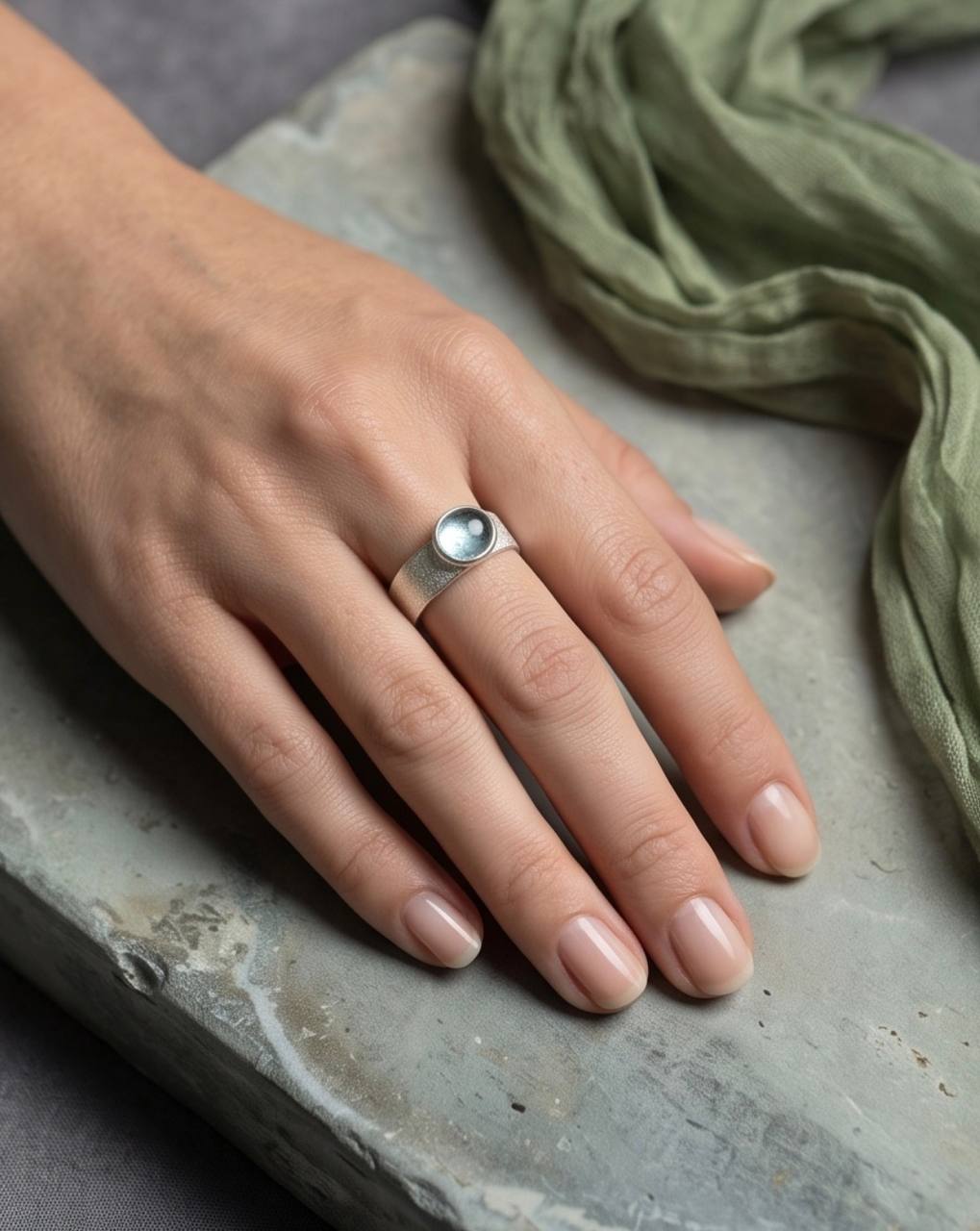 Elysian Orb S925 Silver Ring