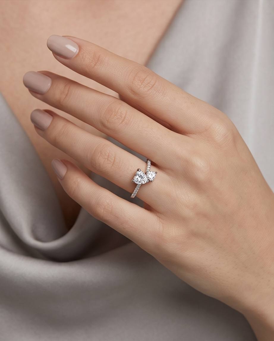 Amora Heart S925 Sterling Silver Ring