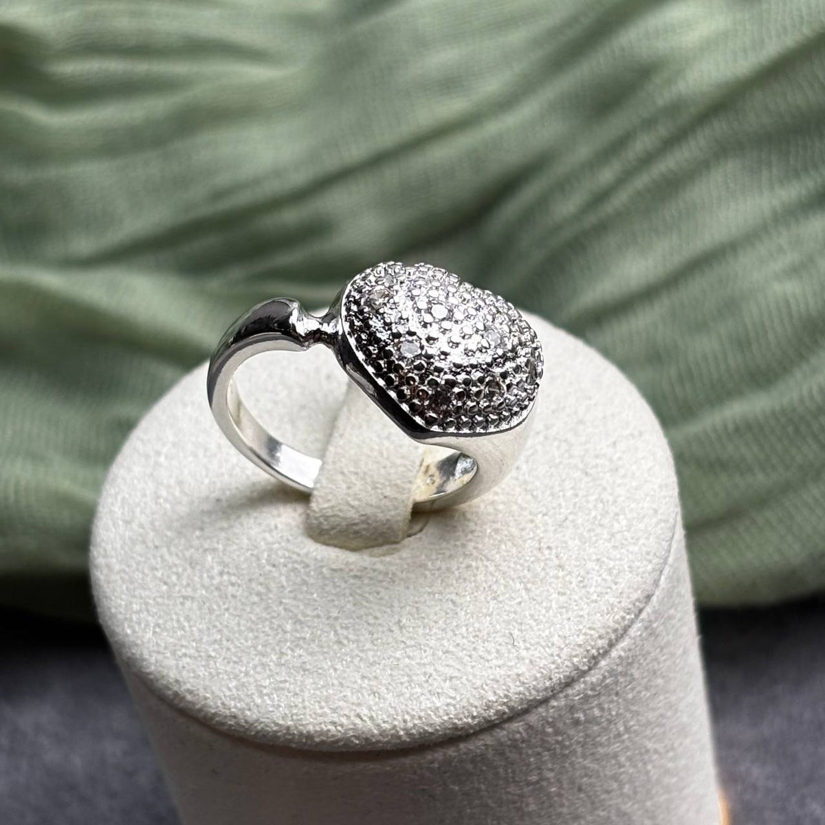 S925 Heart Ring