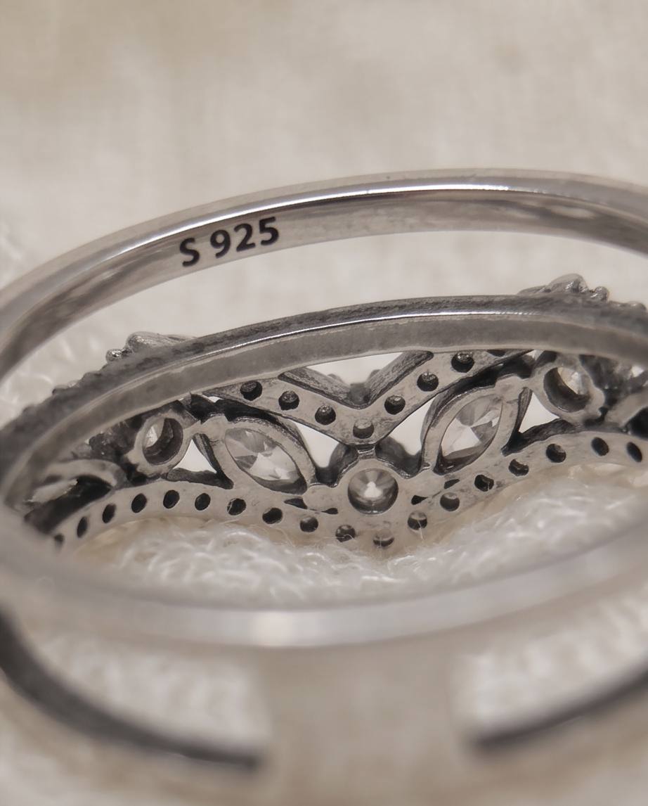 Crown of Light S925 Sterling Silver Ring