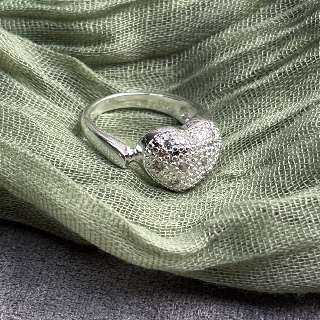 S925 Heart Ring