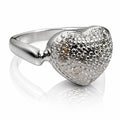 S925 Heart Ring