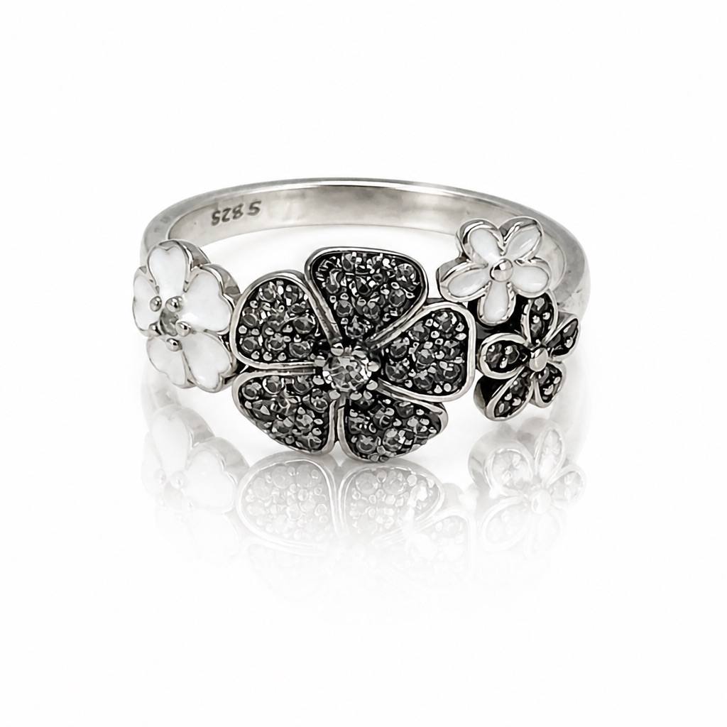Floral Muse S925 Sterling Silver Ring
