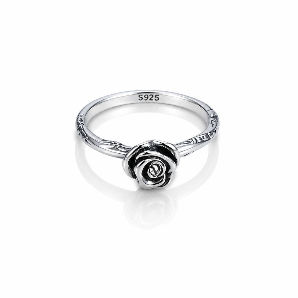 Rosebud S925 Sterling Silver Ring